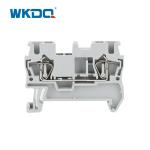 Tin Plated Nylon PA66 Spring Cage Terminal Blocks 12 AWG