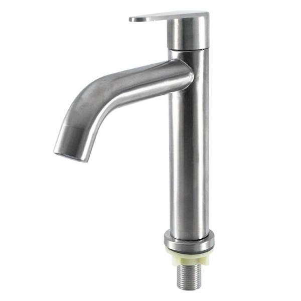 Deck Installation Basin Faucets Bathroom Hot Cold Water Tap Zinc Alloy Faucets