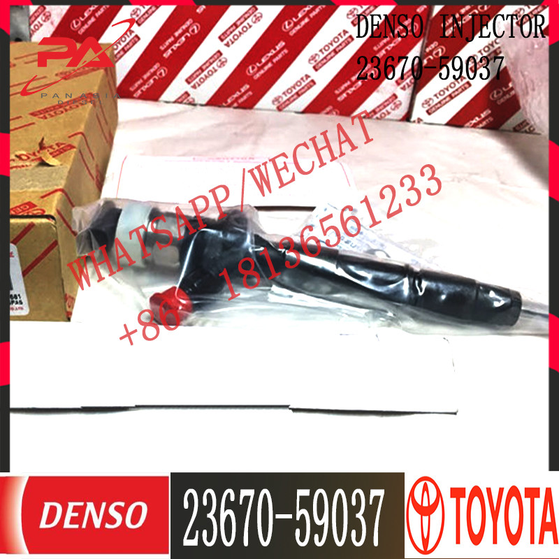 diesel injector 23670-59037 common rail fuel injector 095000-9780 For TOYOTA 1KD-FTV
