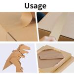 100% Recyclable Biodegradable Reinforced Paper Packing Tape Carton Sealing