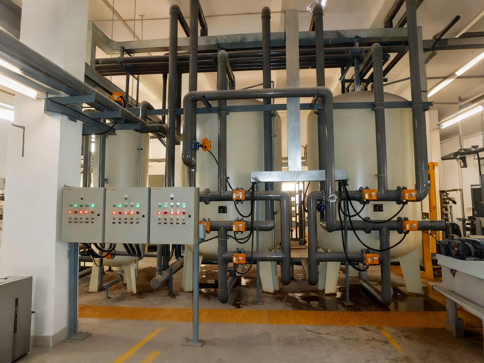 China Remote Anthracite Mechanical Filtration System Skid Mounted Circulating Water Filtration factory
