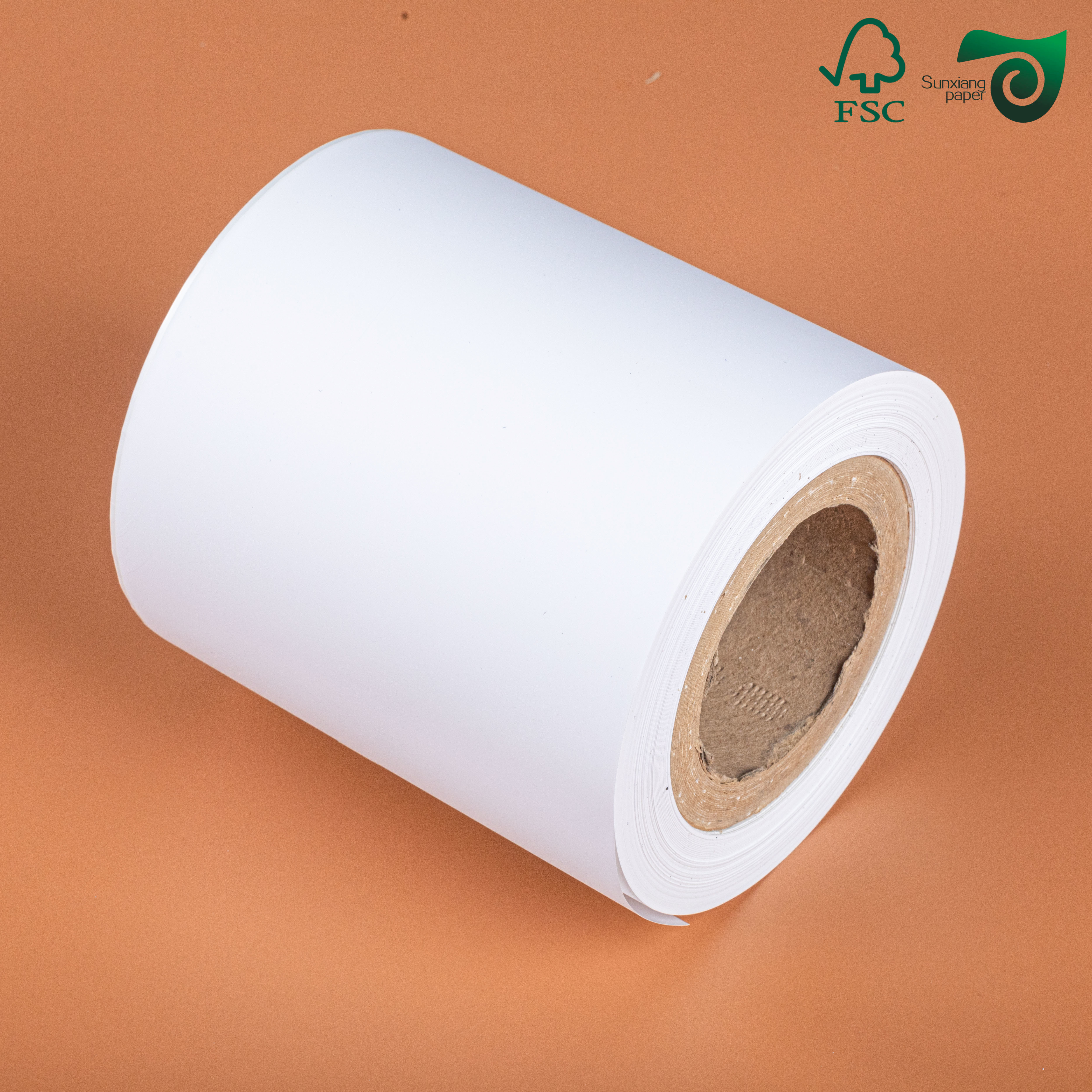 China 70gsm 765mm Waterproof Breakage Resistant Aluminized Beer Label Paper FSC factory