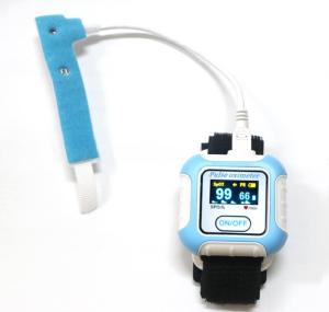 China Plastic Material Bluetooth Wrist Pulse Oximeter Sleep Aid Device With APP factory