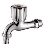 Modern ABS Plastics Chrome Bibcock Wall Mounted Taps For Wash Machine
