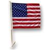 Buy cheap 11 X 13" USA Car Flags Knitted Polyester Single Reverse Double Stitch Hemming from wholesalers