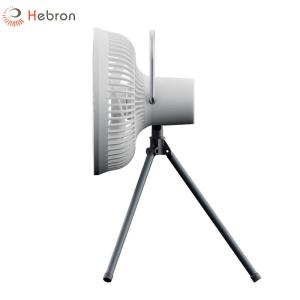 China Multifunctional Outdoor Camping Fan USB Cooling Fan Tripod With LED Light factory
