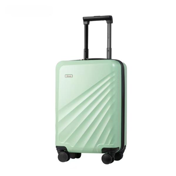 360° Rotating Wheels Fingerprint Spinner for Men Women Main Material PC PC Top-Notch Carry-On Luggage Suitcase Light Weight