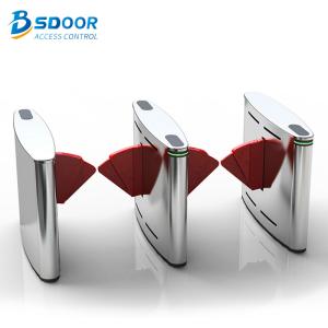 China Security Automatic High Speed Flap Barrier Pedestrian Turnstile Gate factory