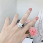 Women Wedding Engagement Ring Silver 925 Adjustable Stacking Thumb