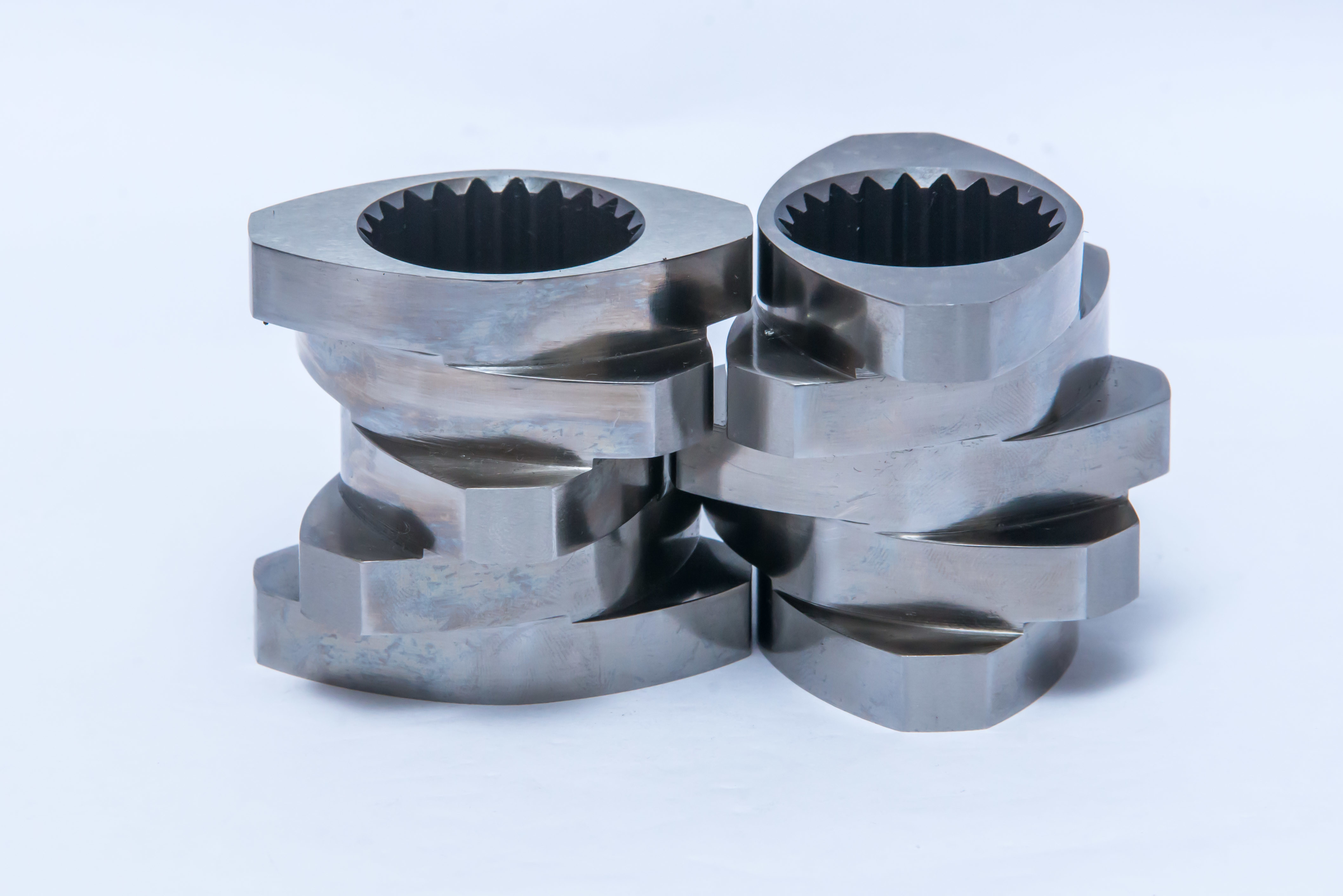 Melting Zone Extruder Kneading Block 30 Degree 45 Degree 60 Degree Angle