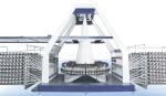 Geo Textiles PP Woven Bag Production Line , Plastic Bag Manufacturing Machine