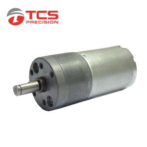 China Low Noise Micro Metal Gear Motor 370 Parallel Axis 25mm DC 3V 12V Brushless factory