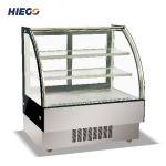 50-60hz Cake Display Showcase Refrigerator Stand Countertop Cake Display Case