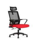 Red Task Chairs serving the staff put in the office / meeting room