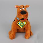 8inch Original Brown Cartoon Plush Toys Scooby Doo Sitting Pose Stuffed Animal