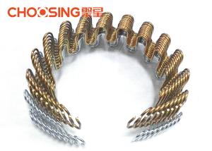 China 9 Ga 24 Inch Zig Zag Sofa Springs DIY Upholstery Golden Color Easy Installed factory