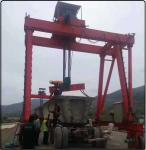 Wheeled gantry crane、Gantry crane for bridge mobile equipment、Tire traveling