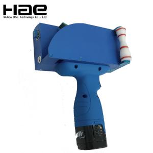 Blue Touch Screen Handheld Inkjet Printer For Carton Mark Batch Coding Lot