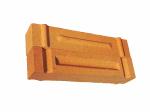 Dense Refractory Fire Bricks Good Chemical Erosion Resistance Special Shaped