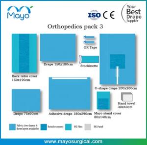 China Nonwoven Hip U Drape Disposable Surgical Hip Pack For Neuro Operation factory