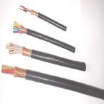 PVC Insulation Flexible Round Control Cable KVV 450/750V in black color Jacket