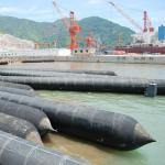 Durable Marine Inflatable Rubber Airbag Ship Launching / Docking