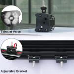 6D Lens 10 Inch 30W Single Row LED Light Bar 4x4 Offroad LED Driving Lights for