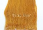 Double Drawn Real Brazilian Human Hair Extensions With Soft And Clean