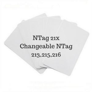China NFC N tag21x Magic Cards UID Changeable 213,215,216 Version Changing factory