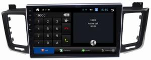 China Ouchaungbo Toyota RAV4 2013 10.1 inch big sceen gps radio head unit support 4 core BT sterering wheel control factory