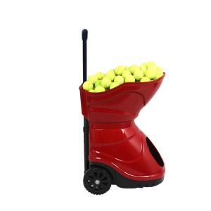 China 160 Balls Capacity Automatic Tennis Ball Machine 20-140KM/H Ball Speed factory