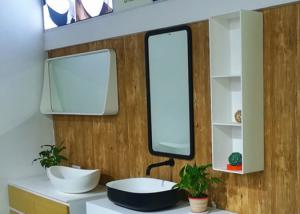 China Artificial Corner Bathroom Shelf Wall Mounted Home Hotel Indoor Use factory