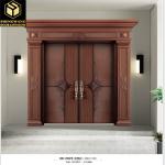 Contemporary Design And Durability Copper Garden Gate Entrance Doors