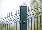 Wire Mesh Fence Panels Coated Blue and Dark Green With Powder Coated 2230mm x