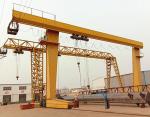 Movealbe 100KN Single Girder Underslung Crane Steel Box Type