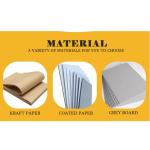 Recycled Wood Pulp White Cardboard Paper T Shirt Folder Board Design Type Color