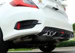 HONDA New Civic 2016 Auto Body Kits , Sport Style Rear Bumper Diffuser with