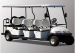 Street Legal 8 Seater Golf Cart 3.7kw KDS Motor For Airport Passenger