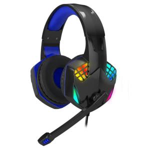 China 2m Wired Gaming Headphone , LED Gaming Headset With Microphone on sale