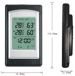 Indoor Electronic Thermo Hygrometer Sensor Meter -40 To 60 ° C Outdoor