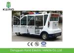 Eco Friendly Design Enclosed Cabin Battery Powered White Color Electric