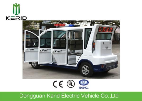 Eco Friendly Design Enclosed Cabin Battery Powered White Color Electric