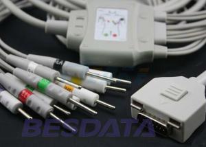 China Besdata ECG / EKG Medical Cables , 10 Leads And Cables For Model KP-500 factory