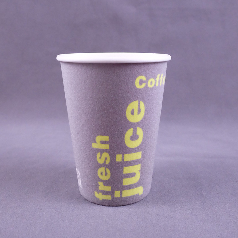 Foam 8OZ 12oz 16Oz Disposable Paper Coffee Cup customized With Lid