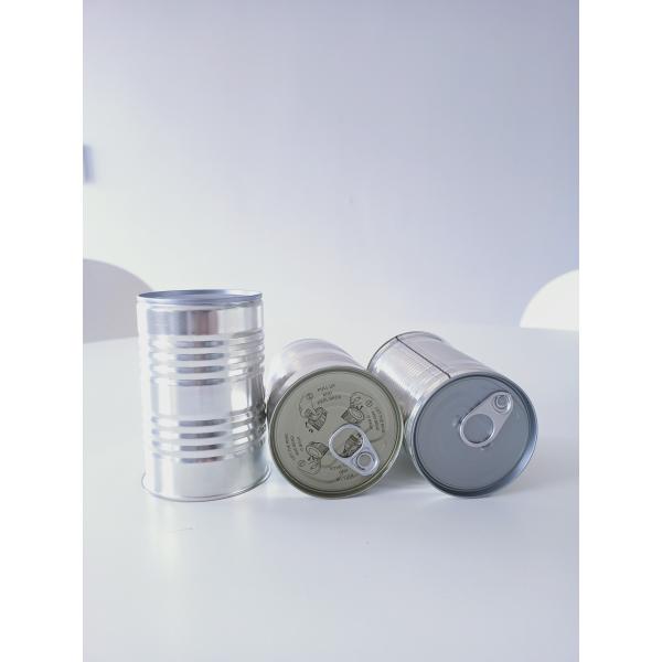 300 To 500gr Empty Vegetables Fruit Food Tin Can With Easy Open Lid OEM