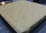 Woven 100 Polyester Mattress Quilting Fabric Warp Knitted Gold Plated Printed