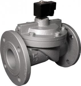 China 1.5 2 2.5  DN100 Water Solenoid Valve Cast Iron Two Port Two Position Flanged on sale