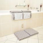 Extra Thick Kneeling Bath Mat Adult Friendly With Anti Skid Base