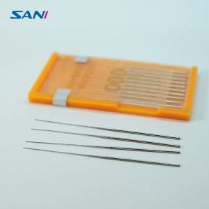 China FDA 21mm Dental Barbed Broaches Smooth Surface Endodontic Materials factory