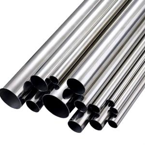 China Stainless Steel Pipe Welded 304 316L 321 Cold Rolled Mirror Bright Cold Drawn Metal Stainless Steel tube factory